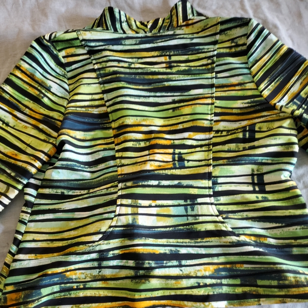 Ic By Connie K One Button Jacket Muti Color L - image 2